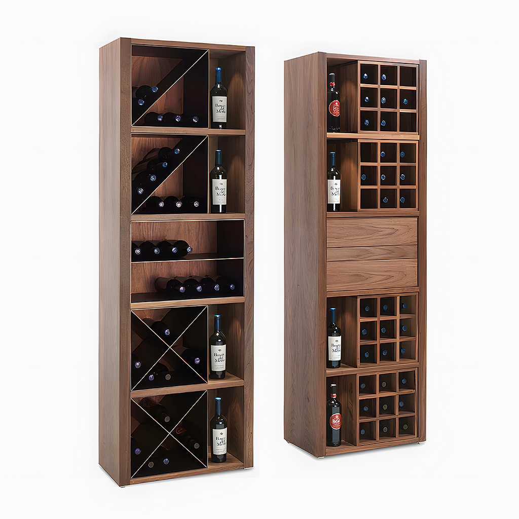 Grace Wine Cabinet, Solid Wood-Weilai Concept-Weilai Concept