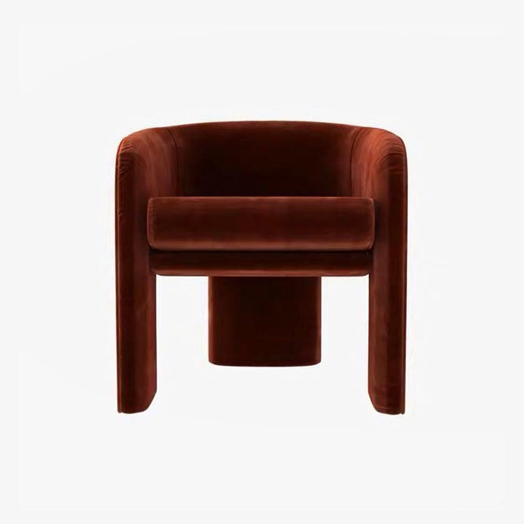 Milo Baughman Armchair, Velvet