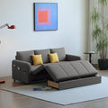 Gabriel Two Seater Sofa Bed, Linen - bed sofa near me