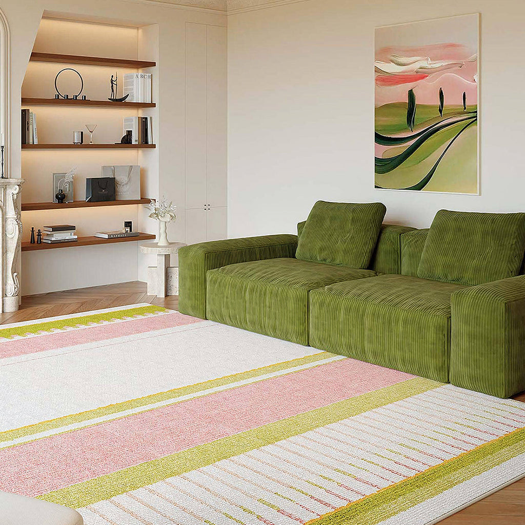 Elena Pastel Weave Rug, Various Style Available-Weilai Concept