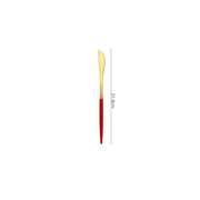 6 Piece Cutlery Set, Red-Weilai-Weilai Concept