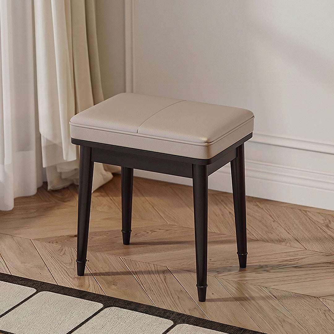 Scarlett Dressing Table With Side Cabinet & LED Mirror-Weilai Concept