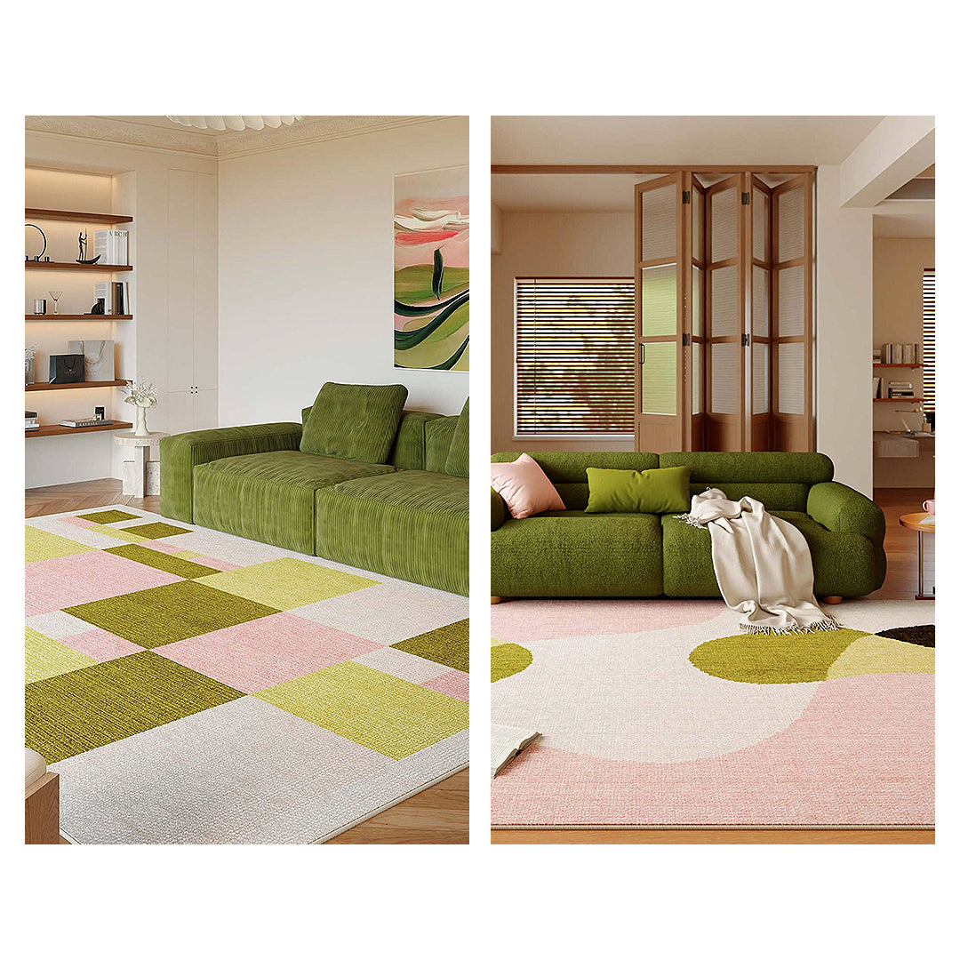 Elena Pastel Weave Rug, Various Style Available-Weilai Concept
