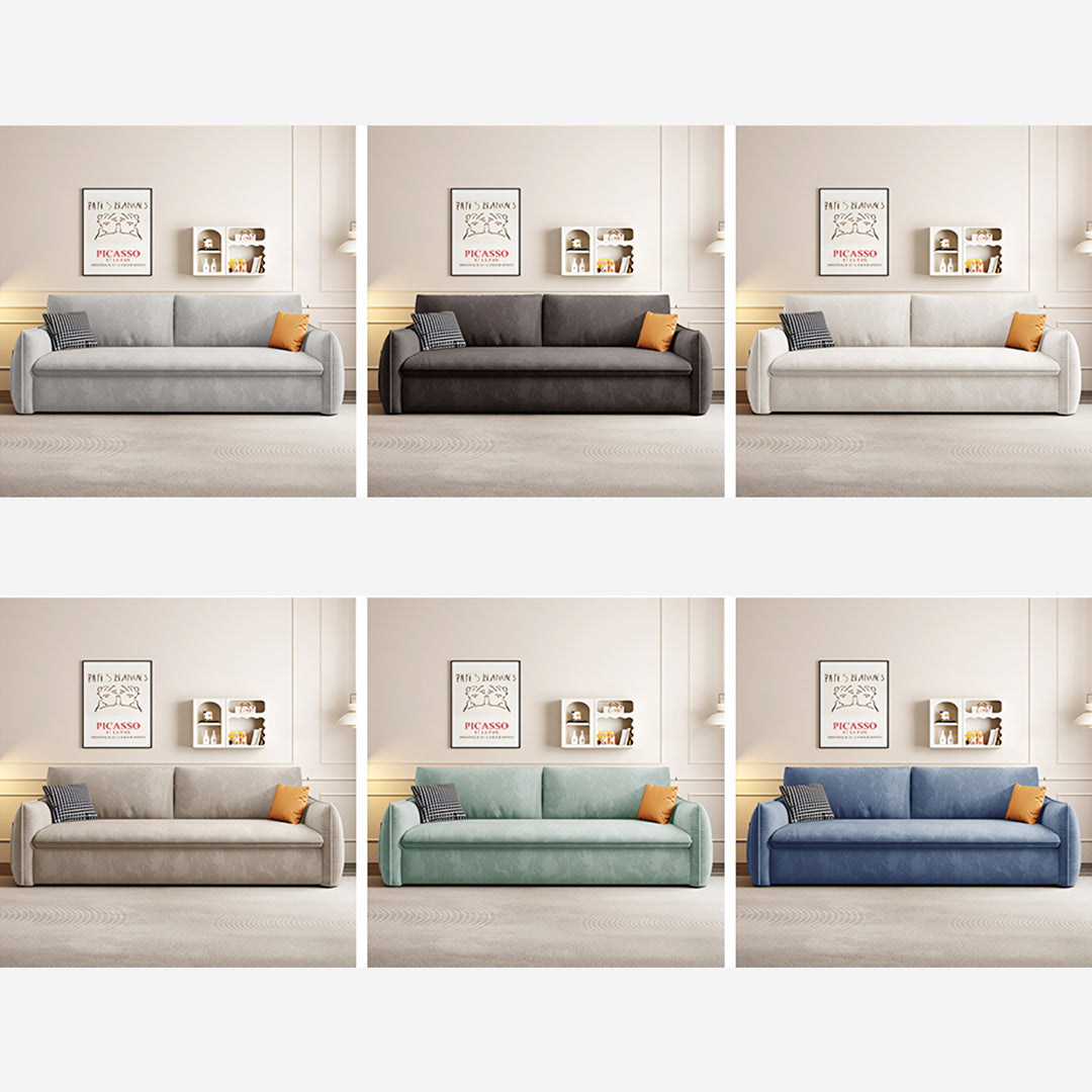 Fernandez Two Seater, Three Seater Sofa Bed With Storage, Suede with corner sofa bed storage
