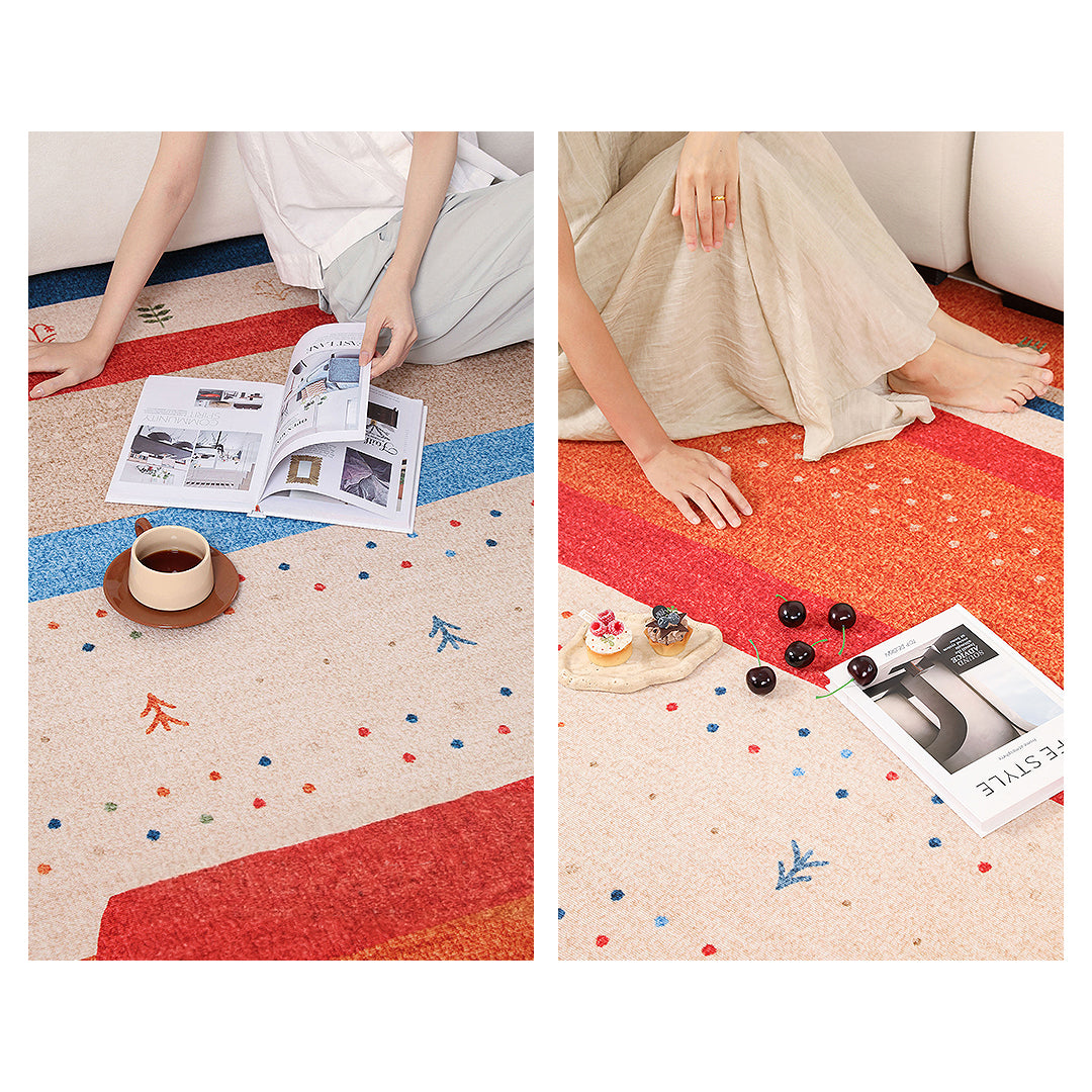 Lila Sahara Geo Rug, Various Style Available-Weilai Concept