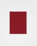 Red-07 | 3D Solid Knitted Cotton Swatch-Weilai Concept-Weilai Concept