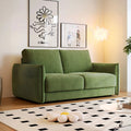 Kaur Two Seater Sofa Bed, Pull Out Sleeper Sofa Bed, More Colours with sofa bed chair single