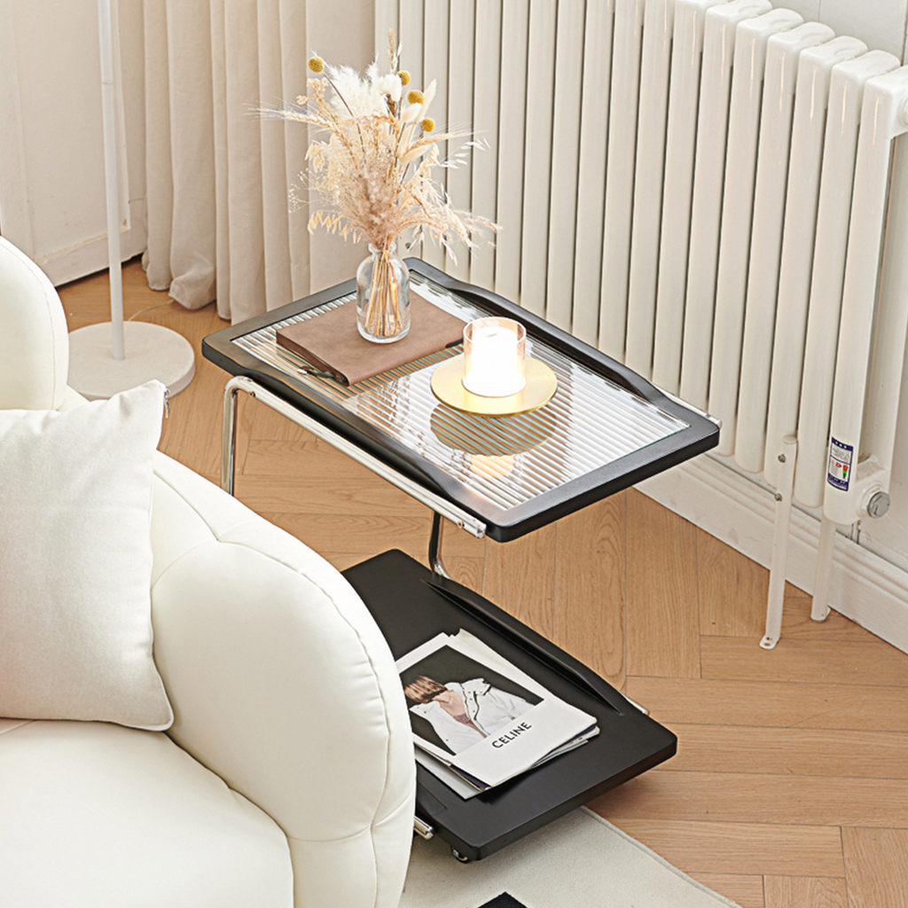 Demetrius Side Table, Black-Weilai Concept-Weilai Concept