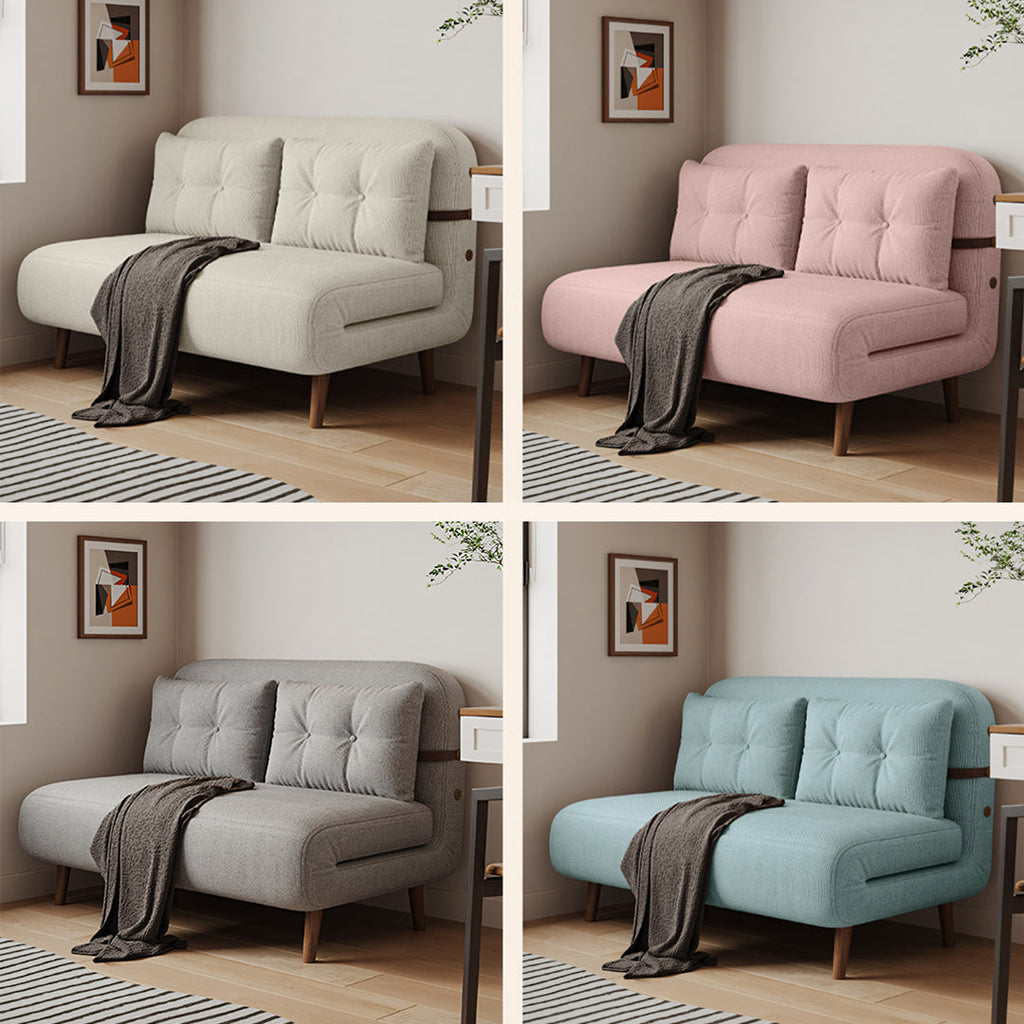 Evans Single Seater, Two Seater Sofa Bed, Linen with british sofa beds