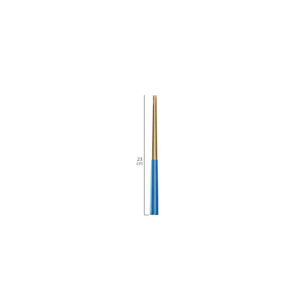 8 Piece Cutlery Set, Blue-Weilai Concept-Weilai Concept