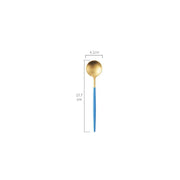 8 Piece Cutlery Set, Blue-Weilai Concept-Weilai Concept