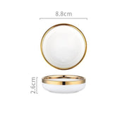 8 Pieces Dinner Set, Pink Or White-Weilai Concept-Weilai Concept