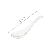 8 Pieces Dinner Set, Pink Or White-Weilai Concept-Weilai Concept