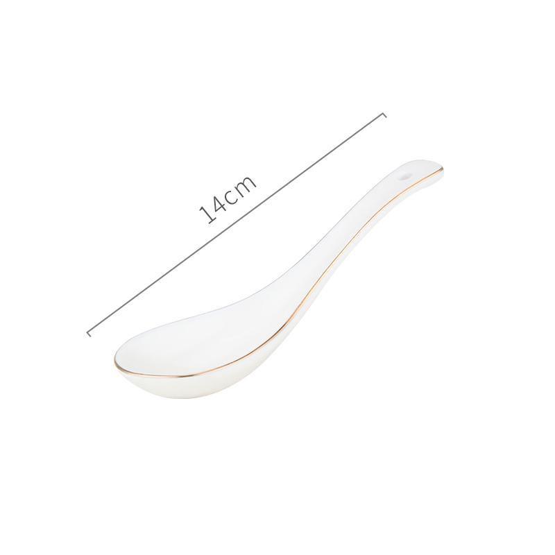 8 Pieces Dinner Set, Pink Or White-Weilai Concept-Weilai Concept