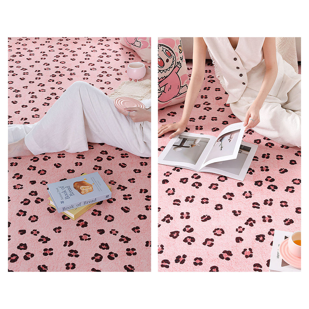 Arielle Pink Safari Rug, Various Style Available-Weilai Concept