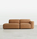Lucian Four Seater Coner Sofa, Modular Sofa, Real Leather-Weilai Concept
