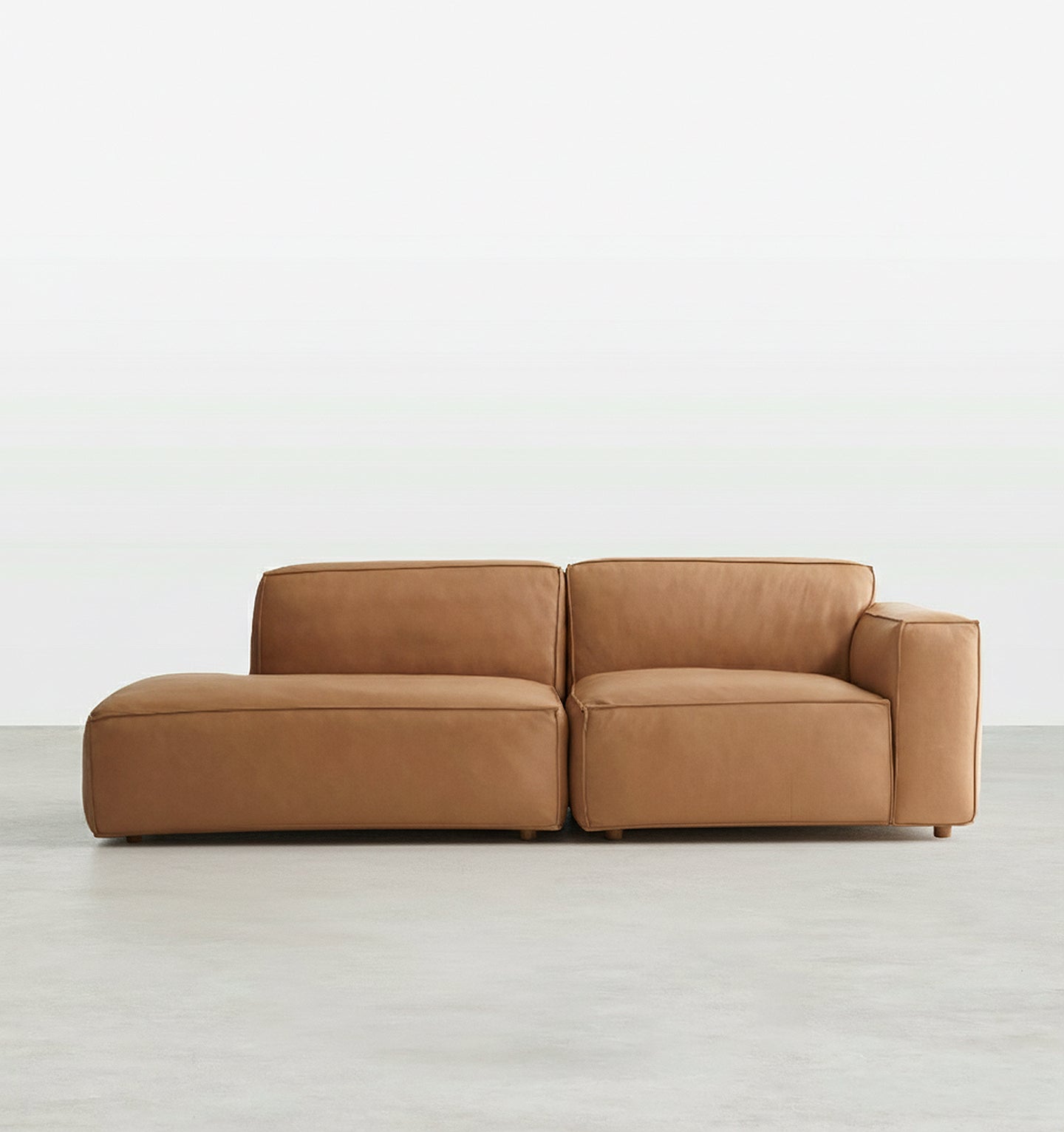 Lucian Four Seater Coner Sofa, Modular Sofa, Real Leather-Weilai Concept