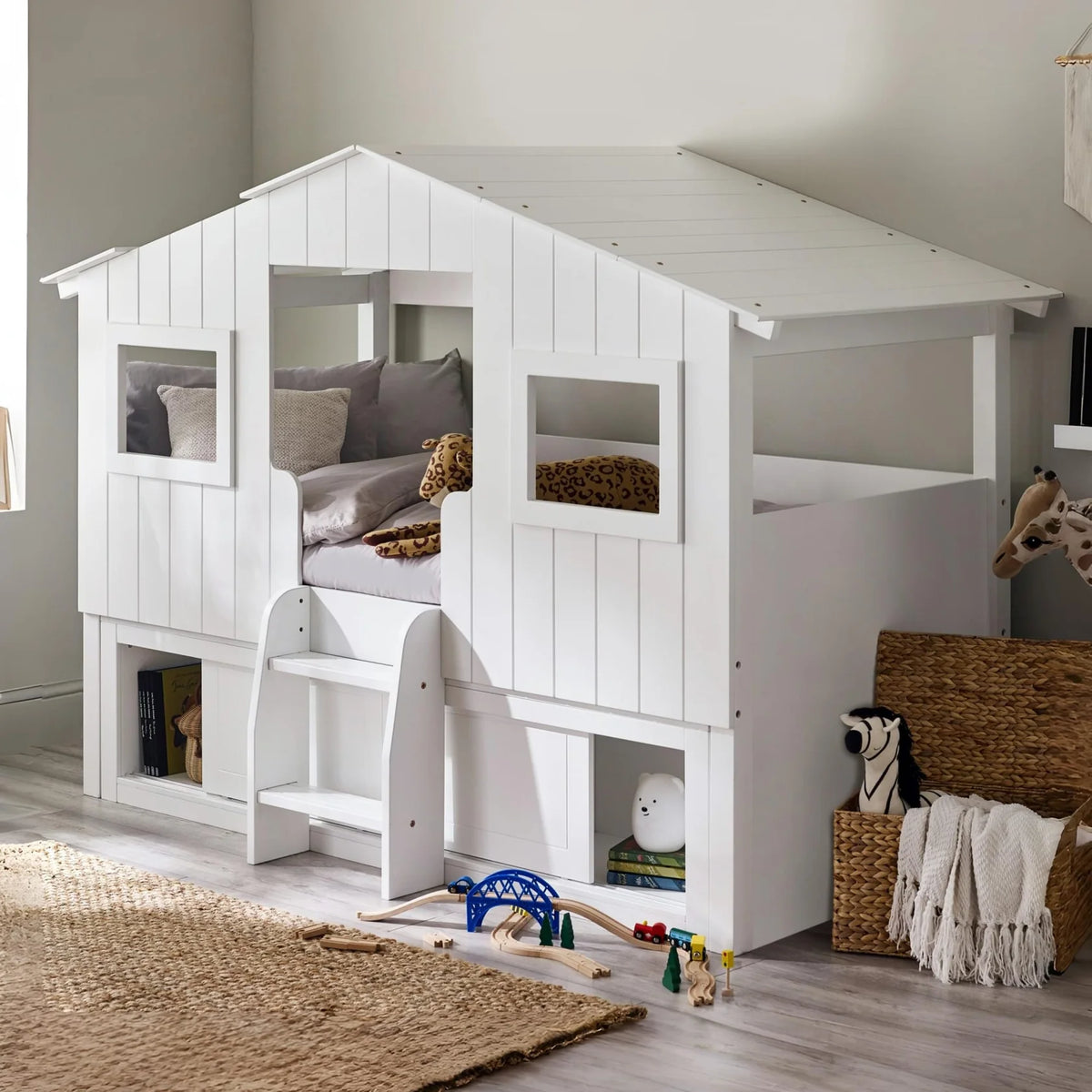 bed with storage iconic abode