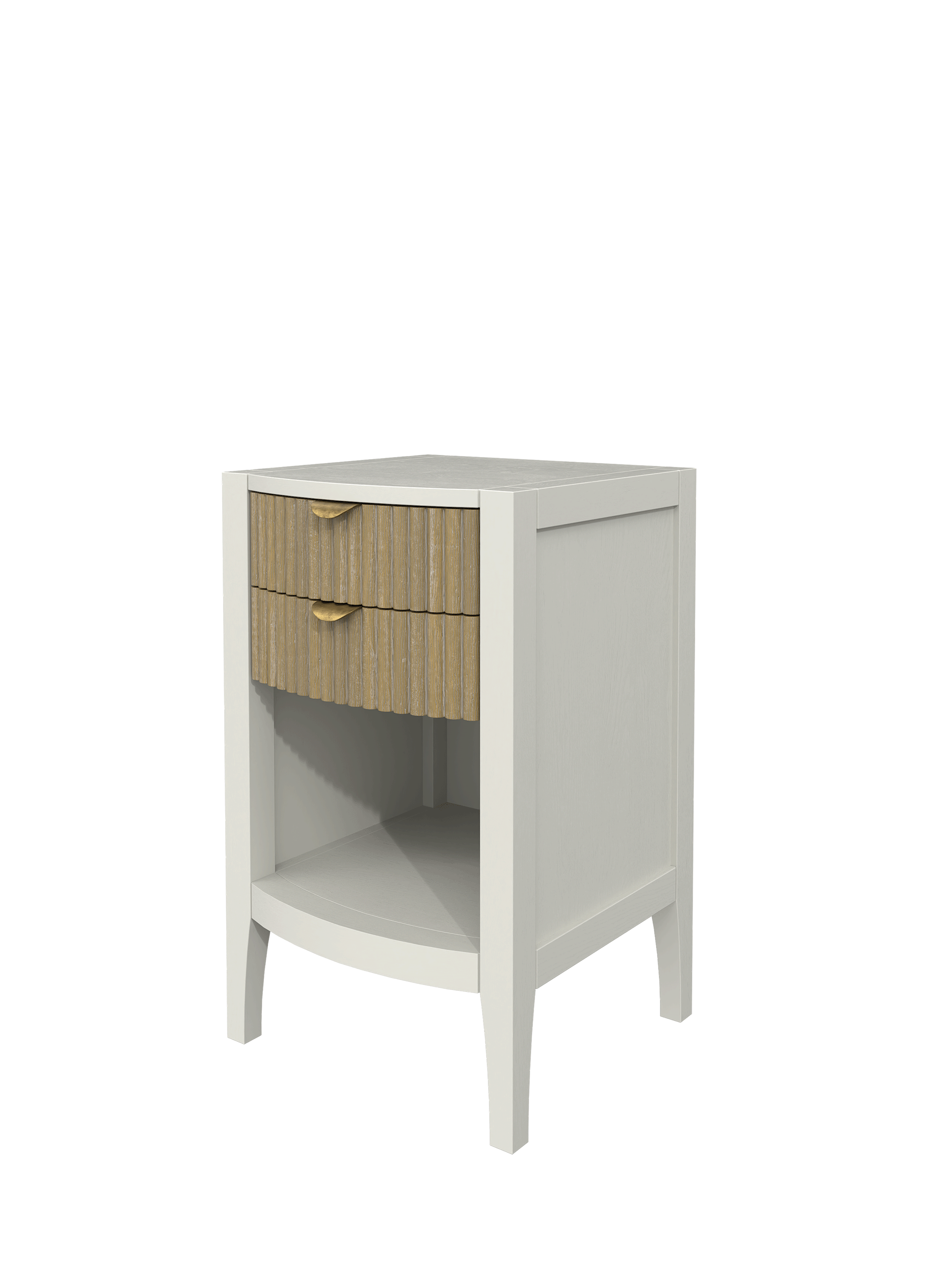 Abbeydale 2 Drawer Bedside Table