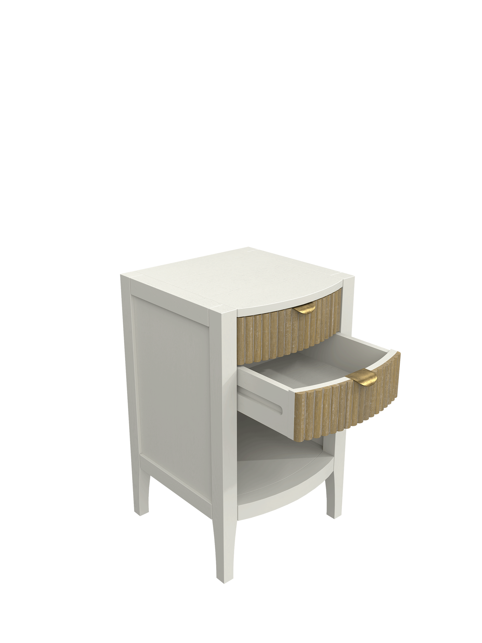 Abbeydale 2 Drawer Bedside Table