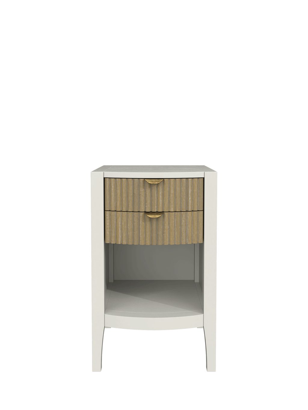 Abbeydale 2 Drawer Bedside Table
