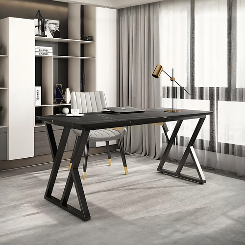 Arbaz Office Desk, Sintered Stone - office home desk