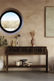 Batten 3 Drawer Console Table