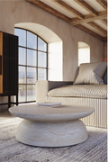 Diablo Coffee Table (Light Travertine)