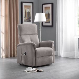 Gray recliner chair iconic abode