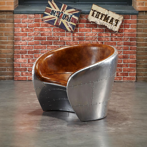 Aviator Pilot Armchair, Loft Style-Weilai Concept-Weilai Concept