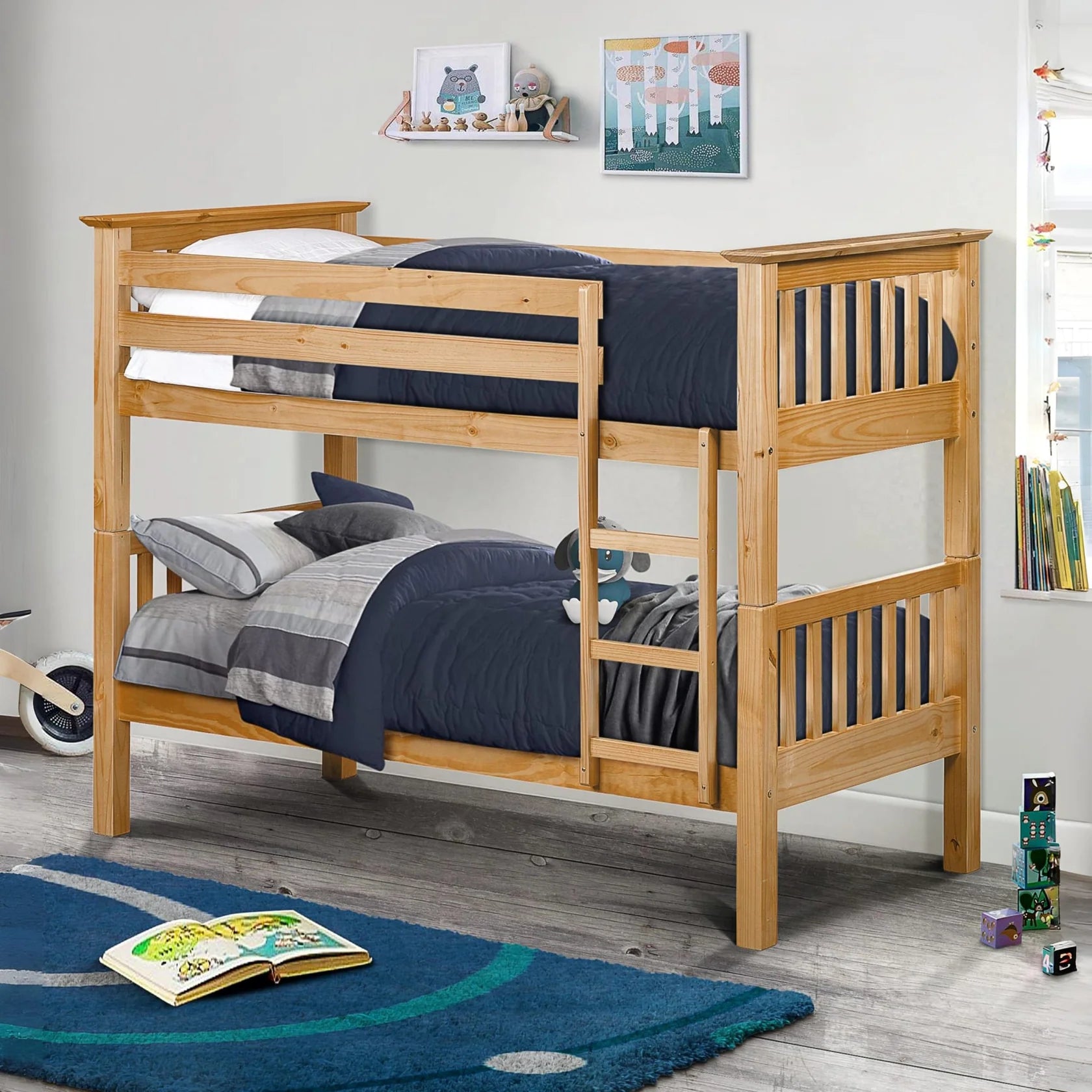 Wooden bunk bed iconic abode