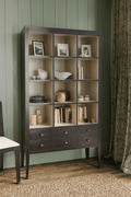 Barwick 6 Drawer Triple Bookcase
