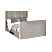 Clara Ottoman TV Bed 135cm - Dark Grey