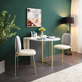 COSCO Modern Folding Dining Table, Green & Grey - dining table fold up