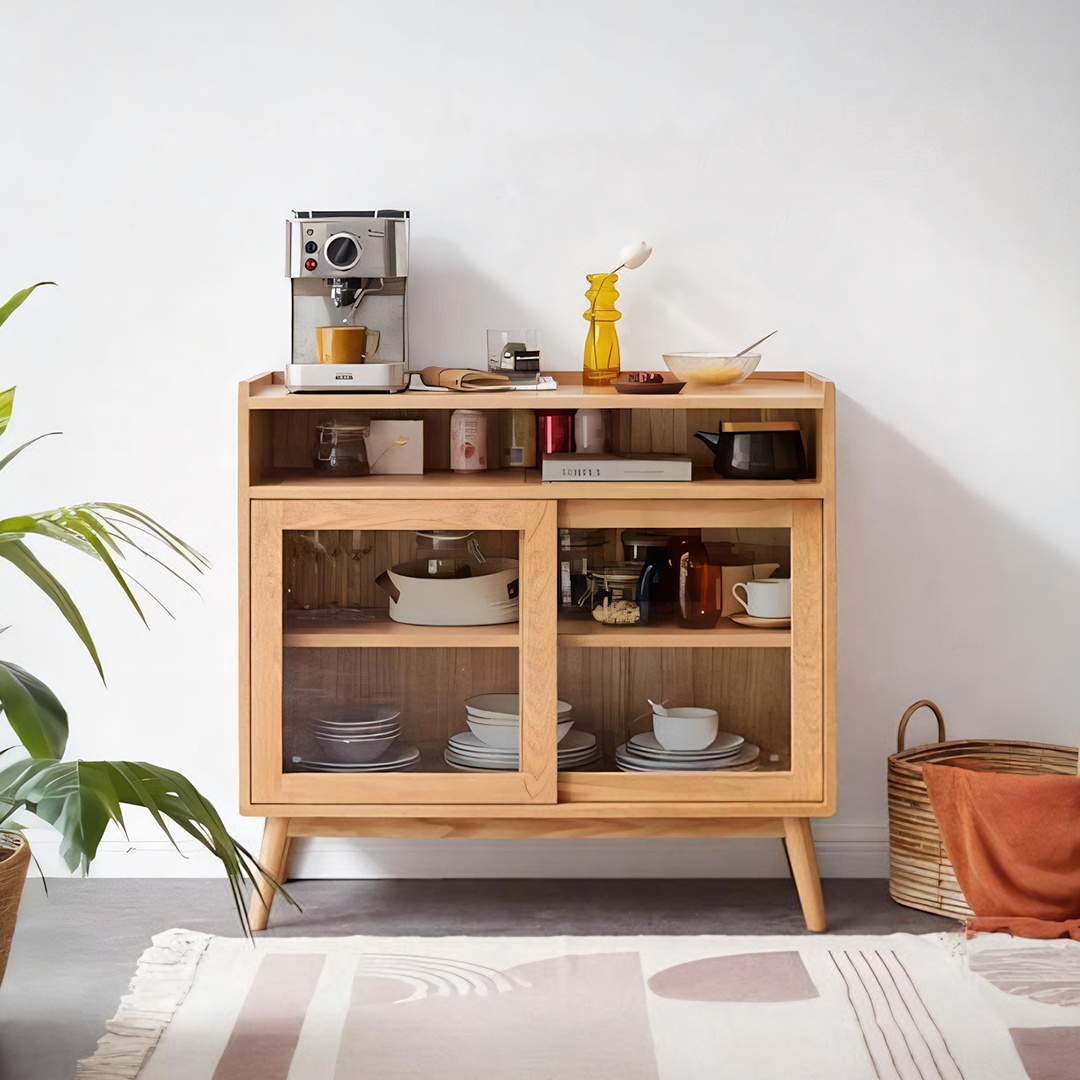 Combi Sideboard, Oak - sideboard and table