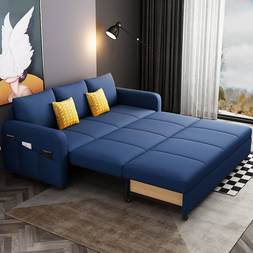 Gabriel Two Seater Sofa Bed, Linen with great sofa beds