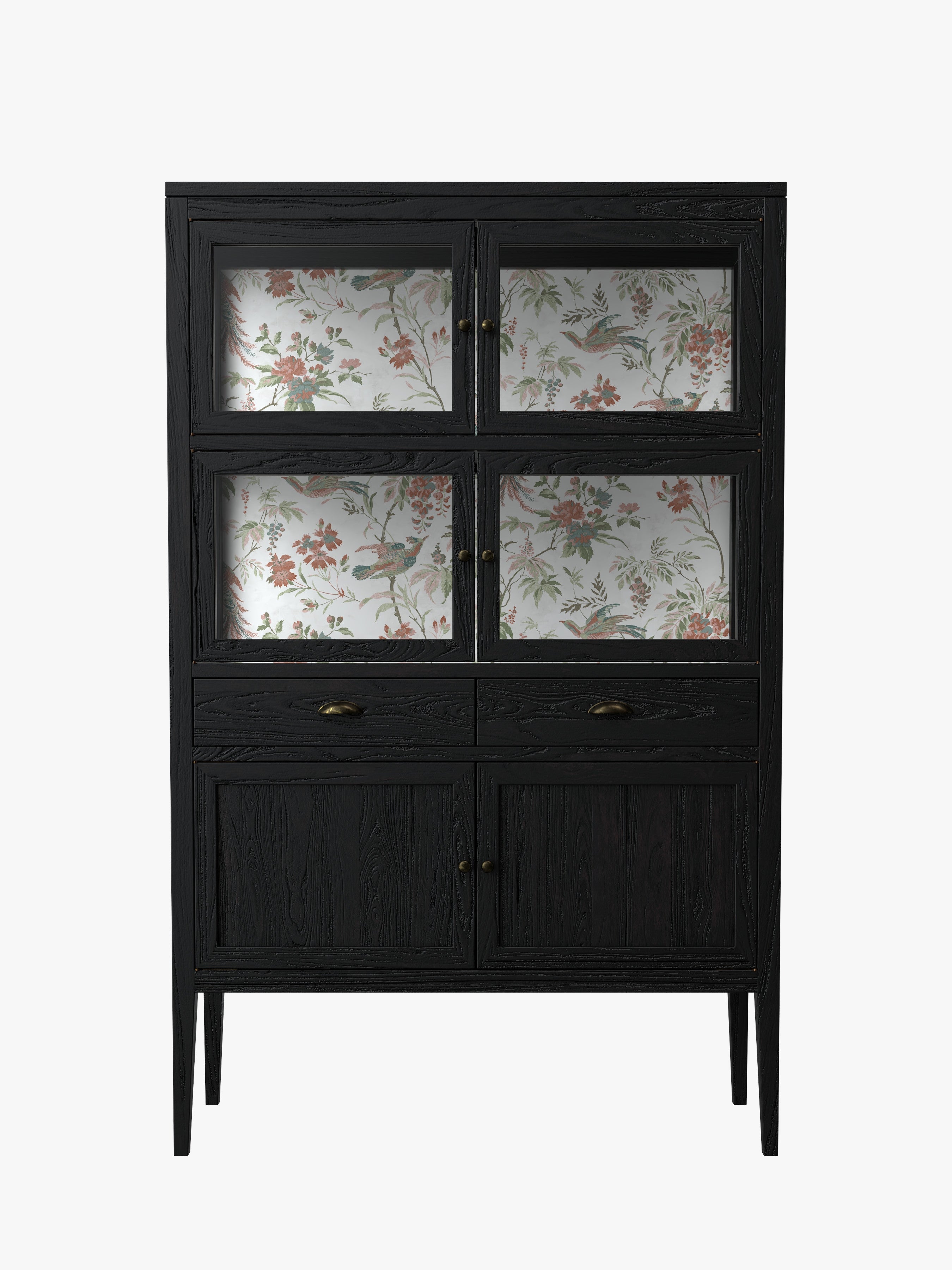 Elmhurst 6 Door 2 Drawer Display Unit