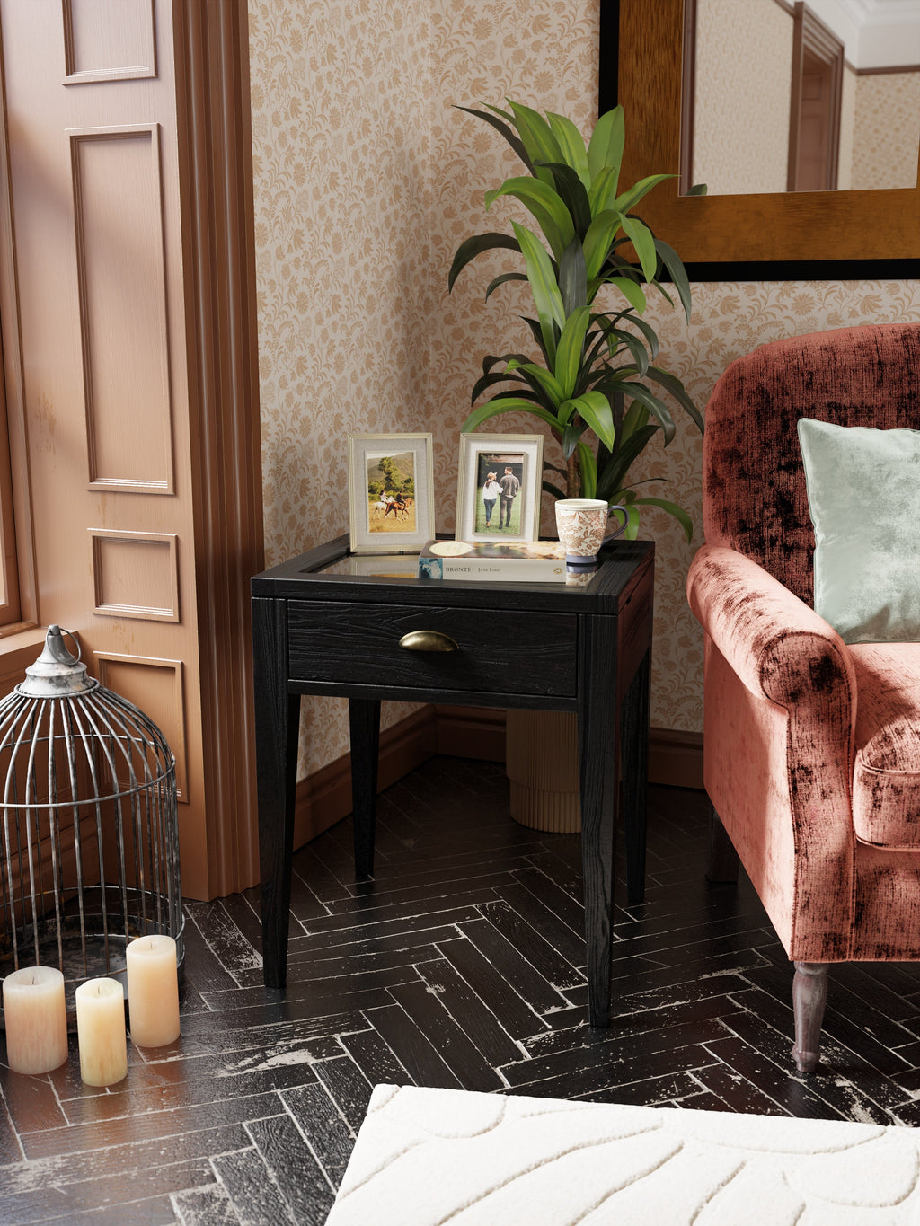 Elmhurst 1 Drawer Side Table