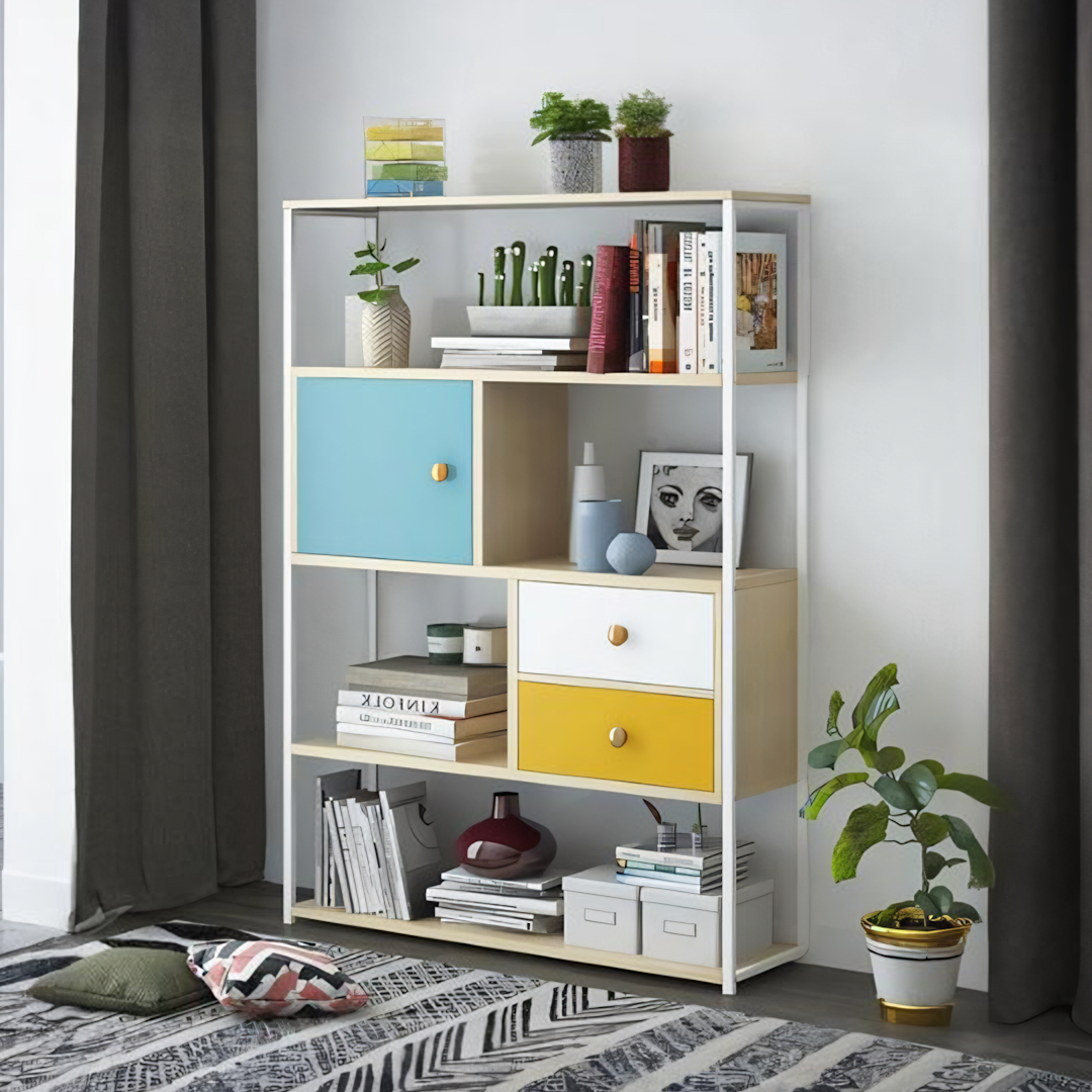 Flower Bookcase, Shelving Unit-Weilai Concept-Weilai Concept