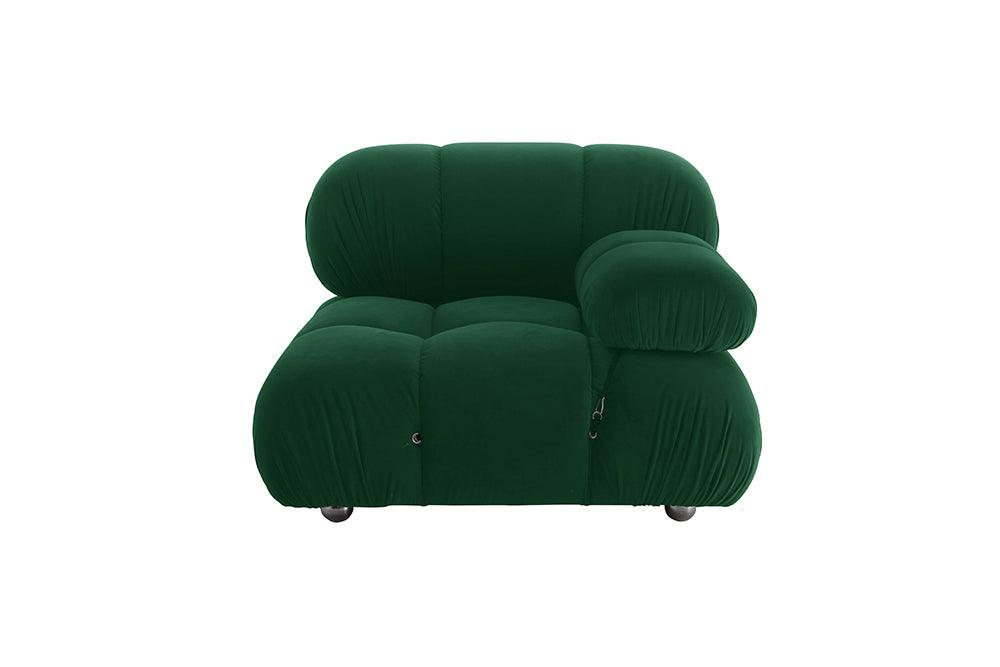 B&B Italia Camaleonda Style Sofa, Three Seater Sofa, Modular Sofa, Velvet with second hand corner sofas