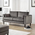 Hayward 2 Seater - Grey Chenille Fabric