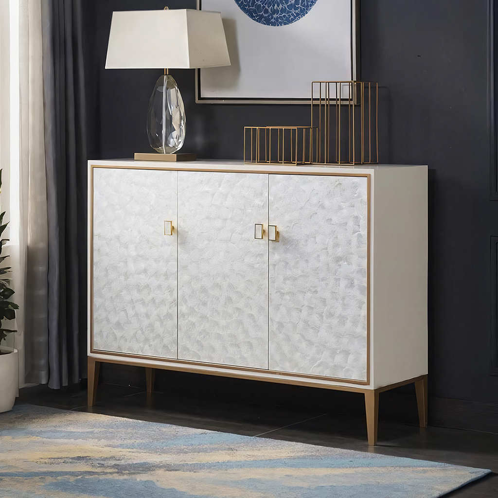 Justine Sideboard, White - hall sideboard
