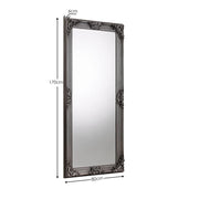 Decorative floor mirror Iconic abode.
