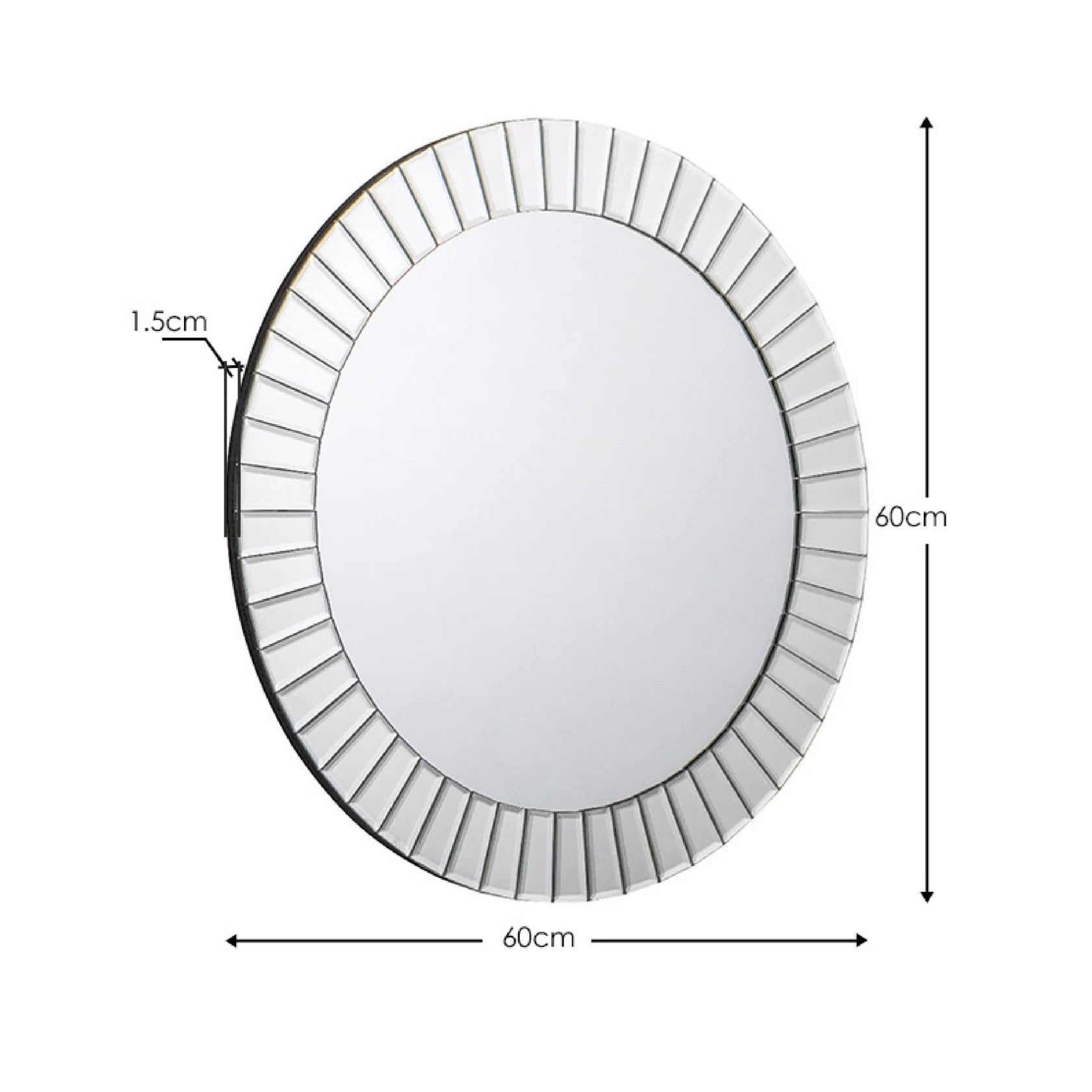 Round mirror iconic abode