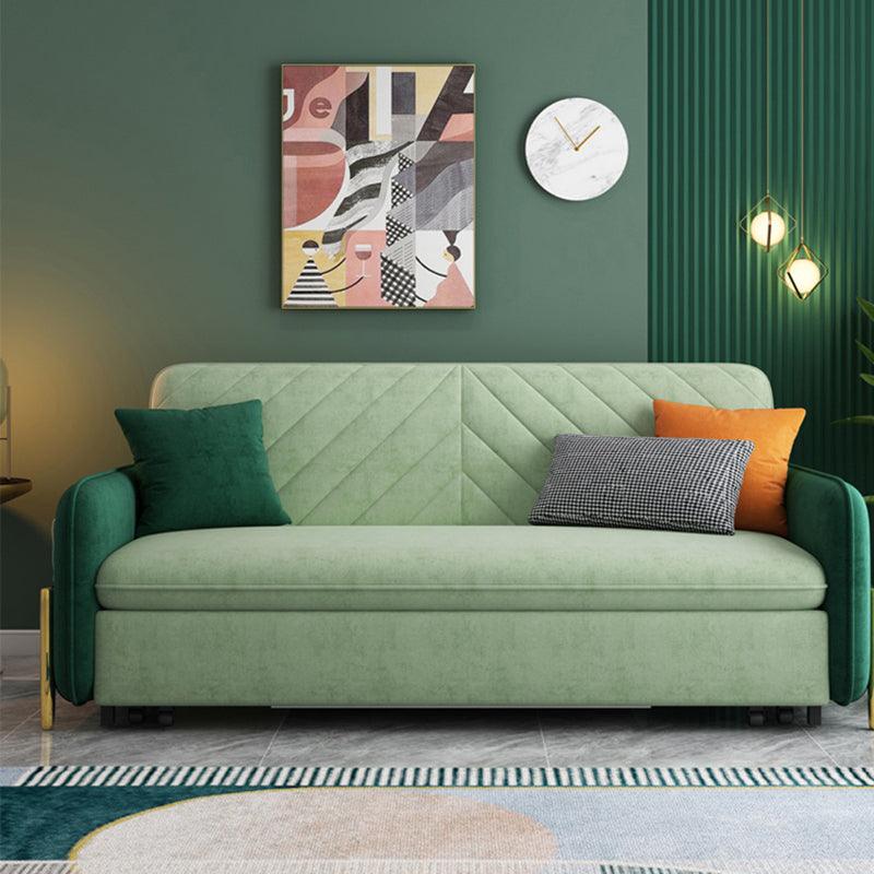 Aditi Two Seater Sofa Bed, Green with sofa&beds