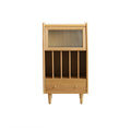 Dorilla Bedside Table, Oak, Side Table-Weilai Concept-Light Oak-Weilai Concept