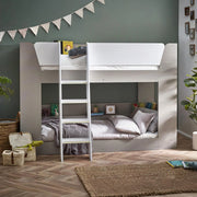 Parsec Bunk Bed Taupe & White iconic abode