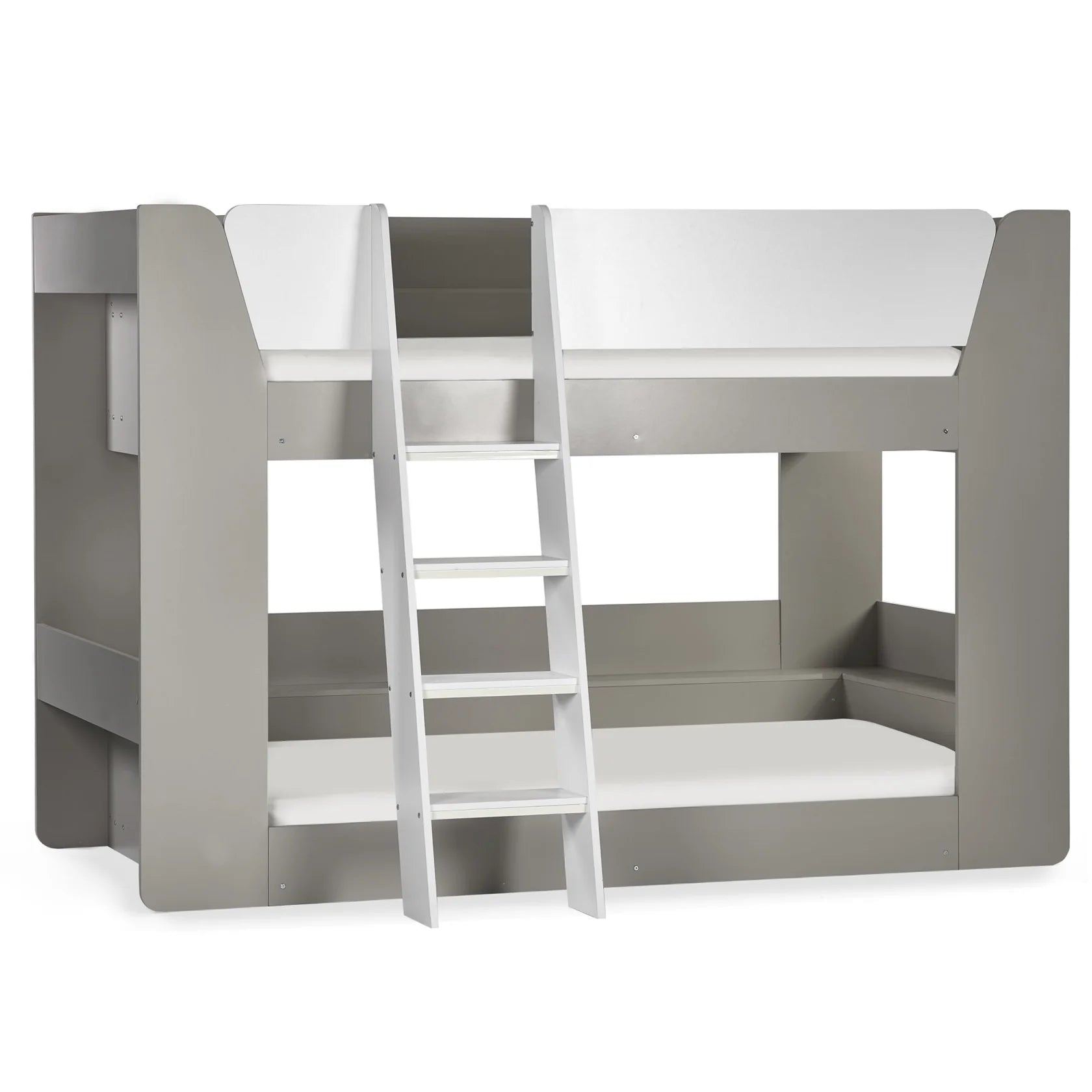 Parsec Bunk Bed Taupe & White iconic abode