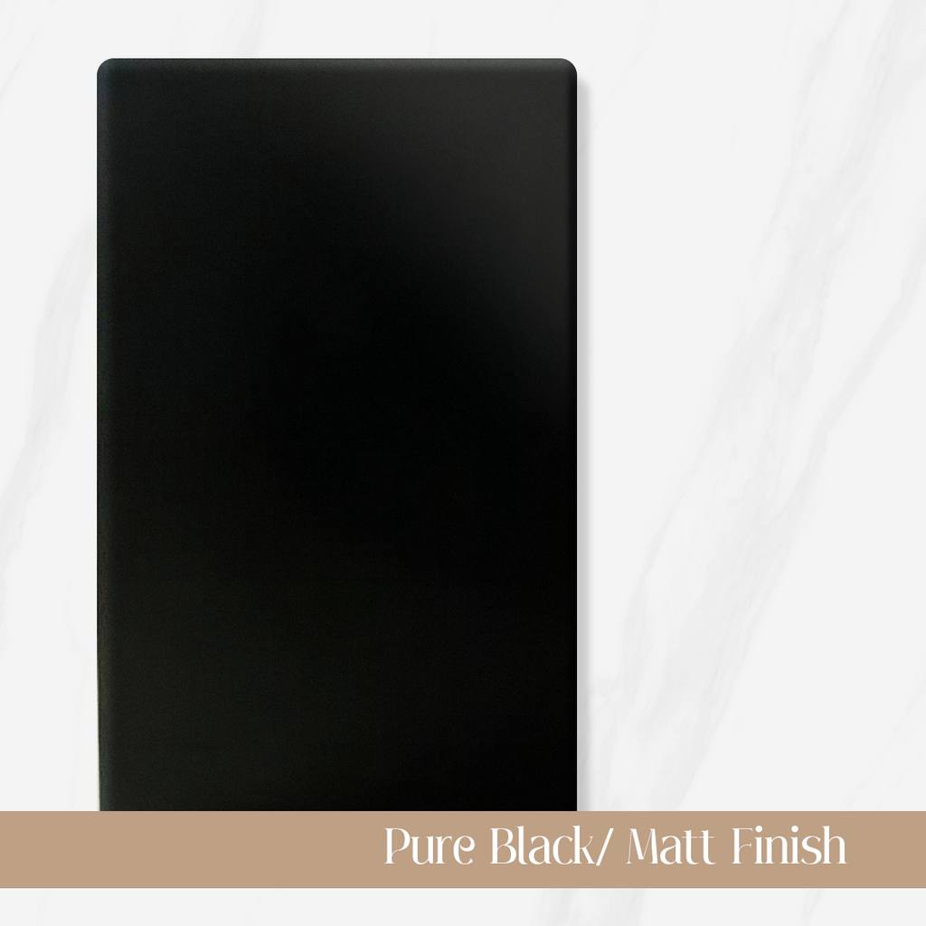 Pure Black_ Matt Finish (Sintered Stone)-Weilai Concept-Weilai Concept