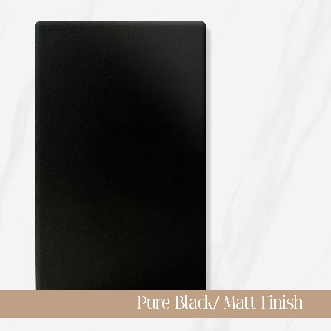Pure Black_ Matt Finish (Sintered Stone)-Weilai Concept-Weilai Concept